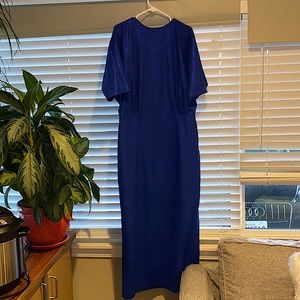 Blue occasion / prom/ wedding dress European size 54( L-XL).